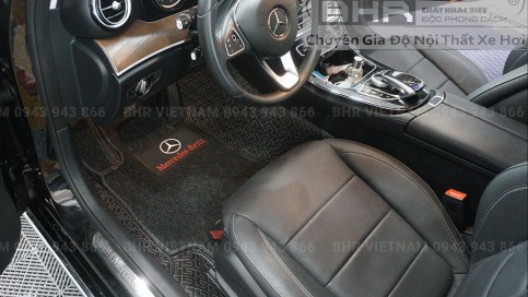 Thảm lót sàn ô tô 360 độ mercedes e200 giá tại xưởng, rẻ nhất Hà Nội, TPHCM